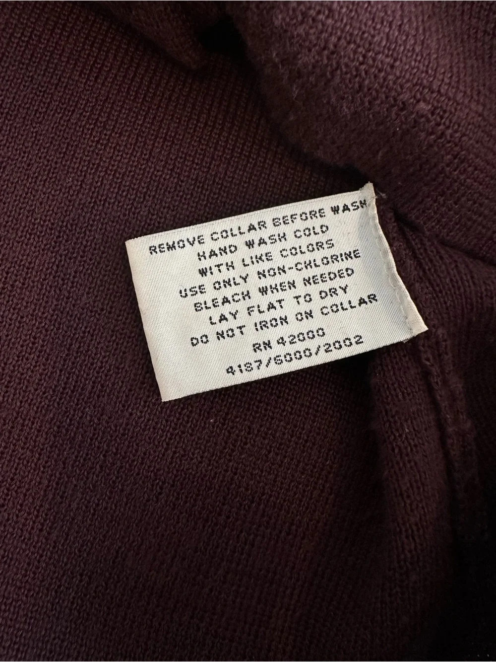 Andrew Marc soft burgundy